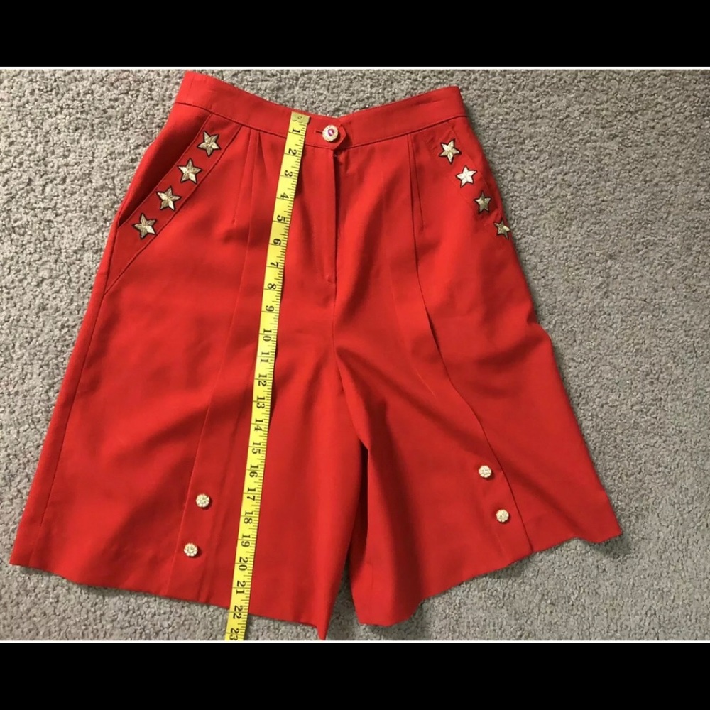 Lydia Shorts Embroidered Stars🌟 🌟🌟Rhinestone - Picture 6 of 12